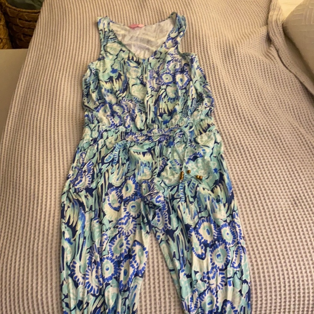 Lilly pulitzer jumpsuit size M